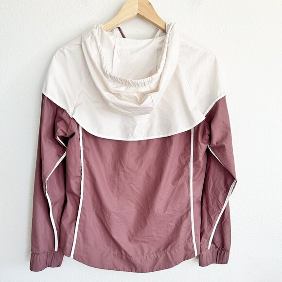Nike Jacket Windrunner Windbreaker Hooded Full Zip Pink - Picture 6 of 11